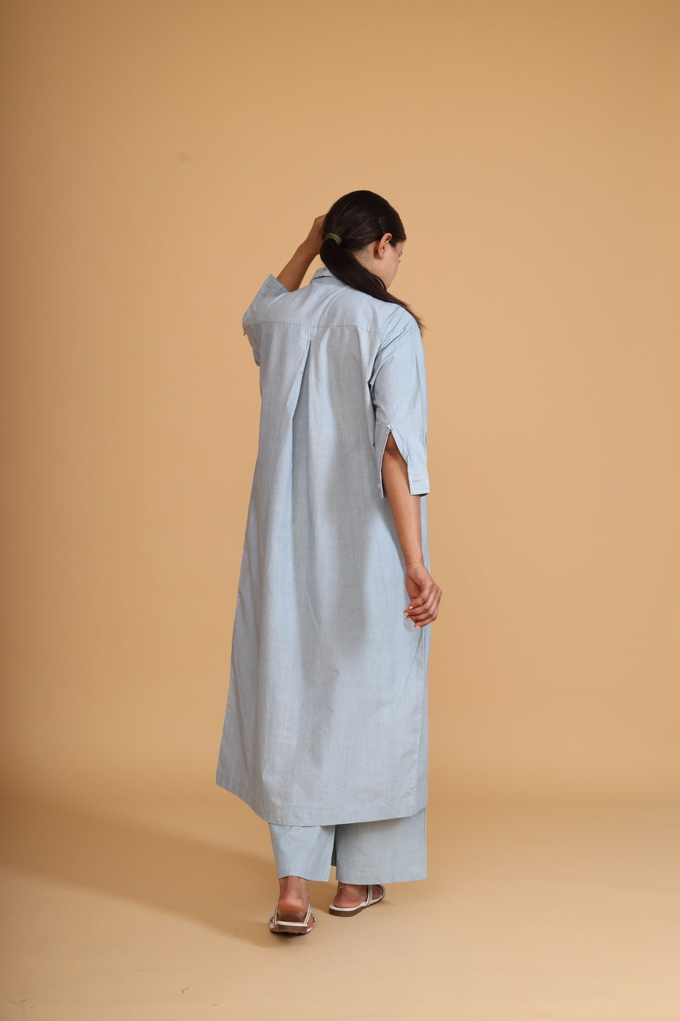 FRONT BOX PLEAT TUNIC CO-ORD (SET OF 2)