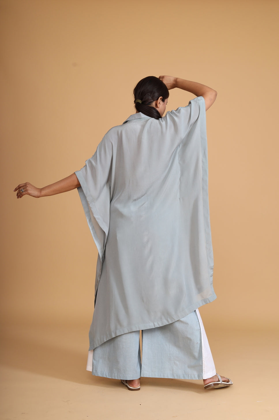 BUTTONED DETAIL KAFTAN CO-ORD (SET OF 2)