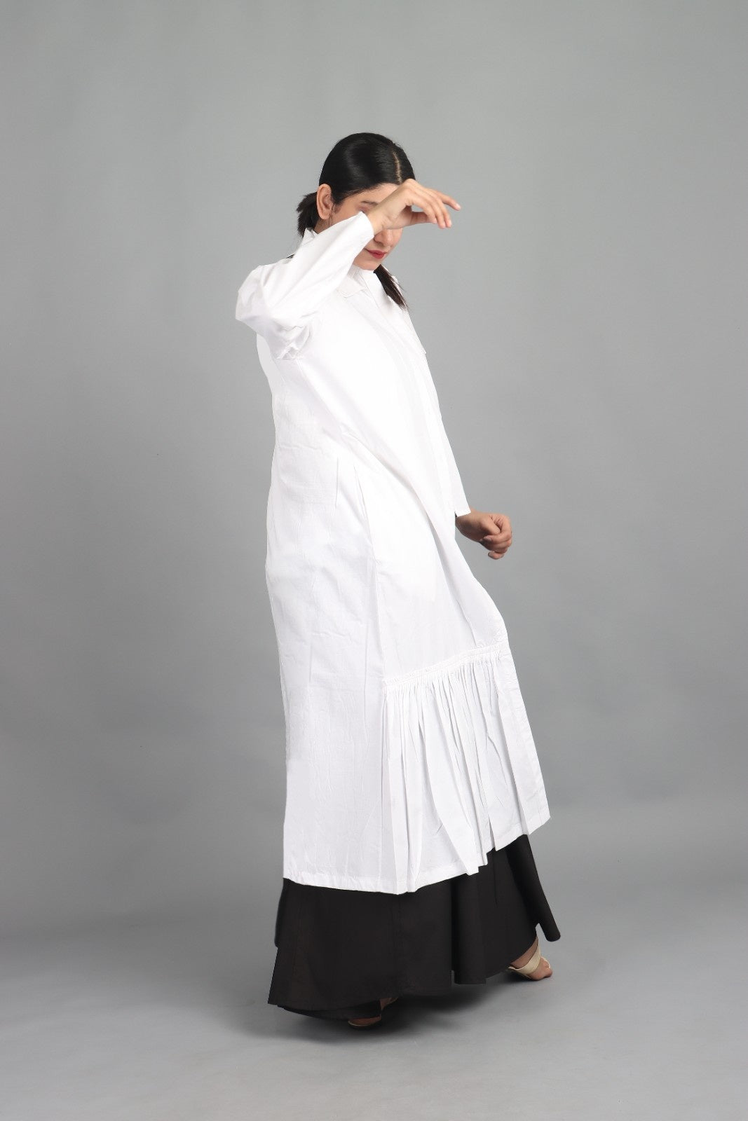 LOOSE SHIRT CO-ORD WITH JACKET (SET OF 3)