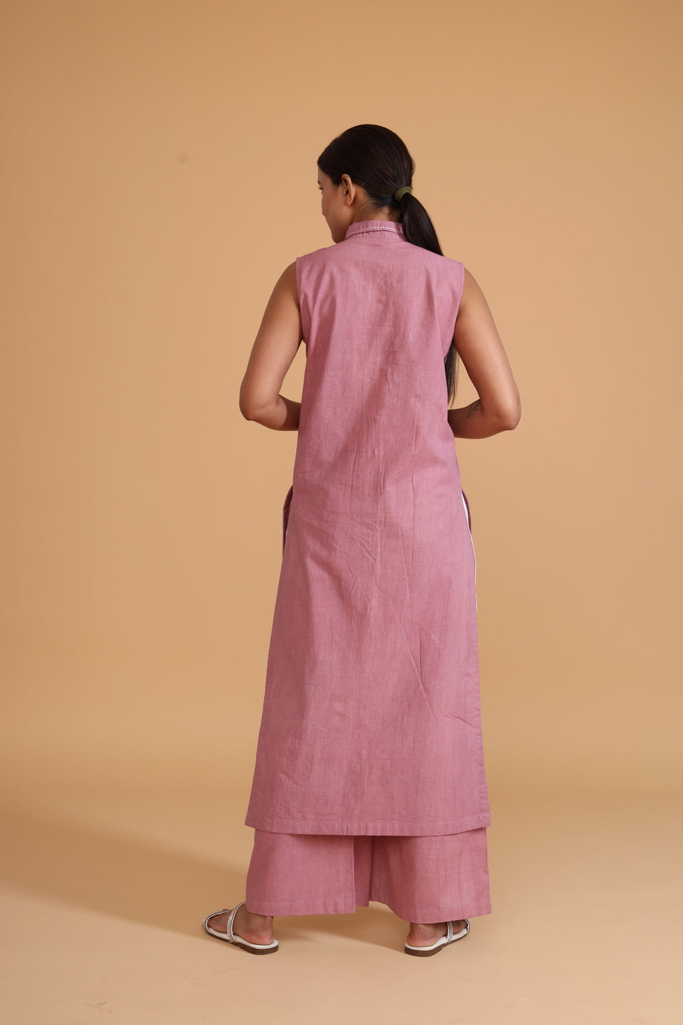 FRONT STRIPE DETAIL TUNIC CO-ORD (SET OF 2)