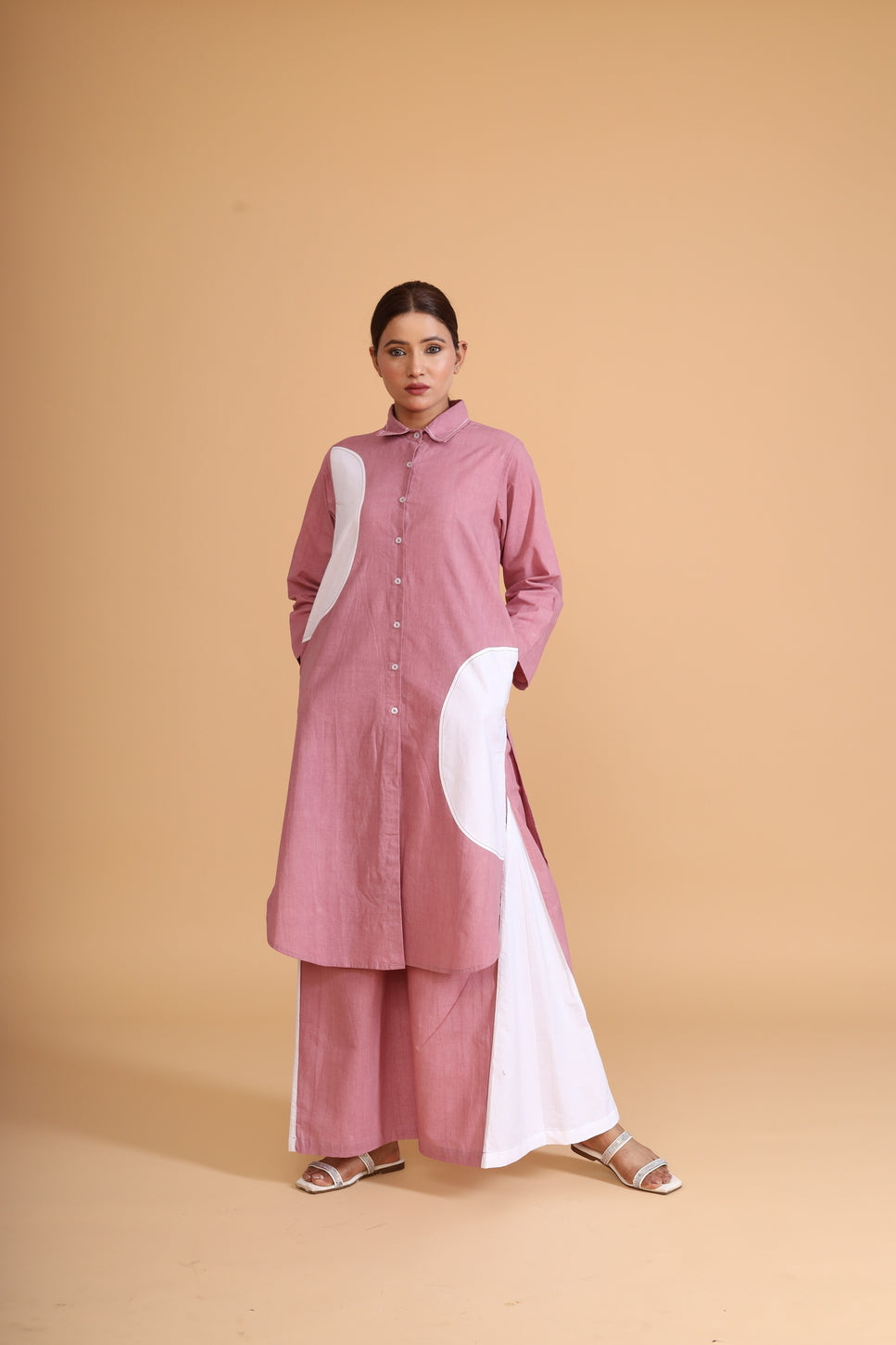 HALF SEMI CIRCLE TUNIC CO-ORD ( SET OF 2)