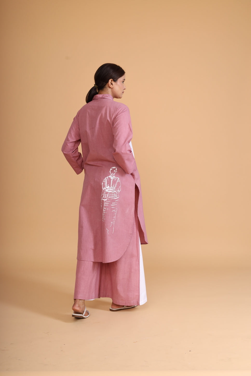 HALF SEMI CIRCLE TUNIC CO-ORD ( SET OF 2)