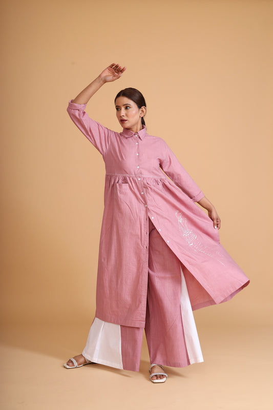 FRONT SHORT POCKET TUNIC