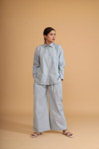 FRONT PLEATED PANT