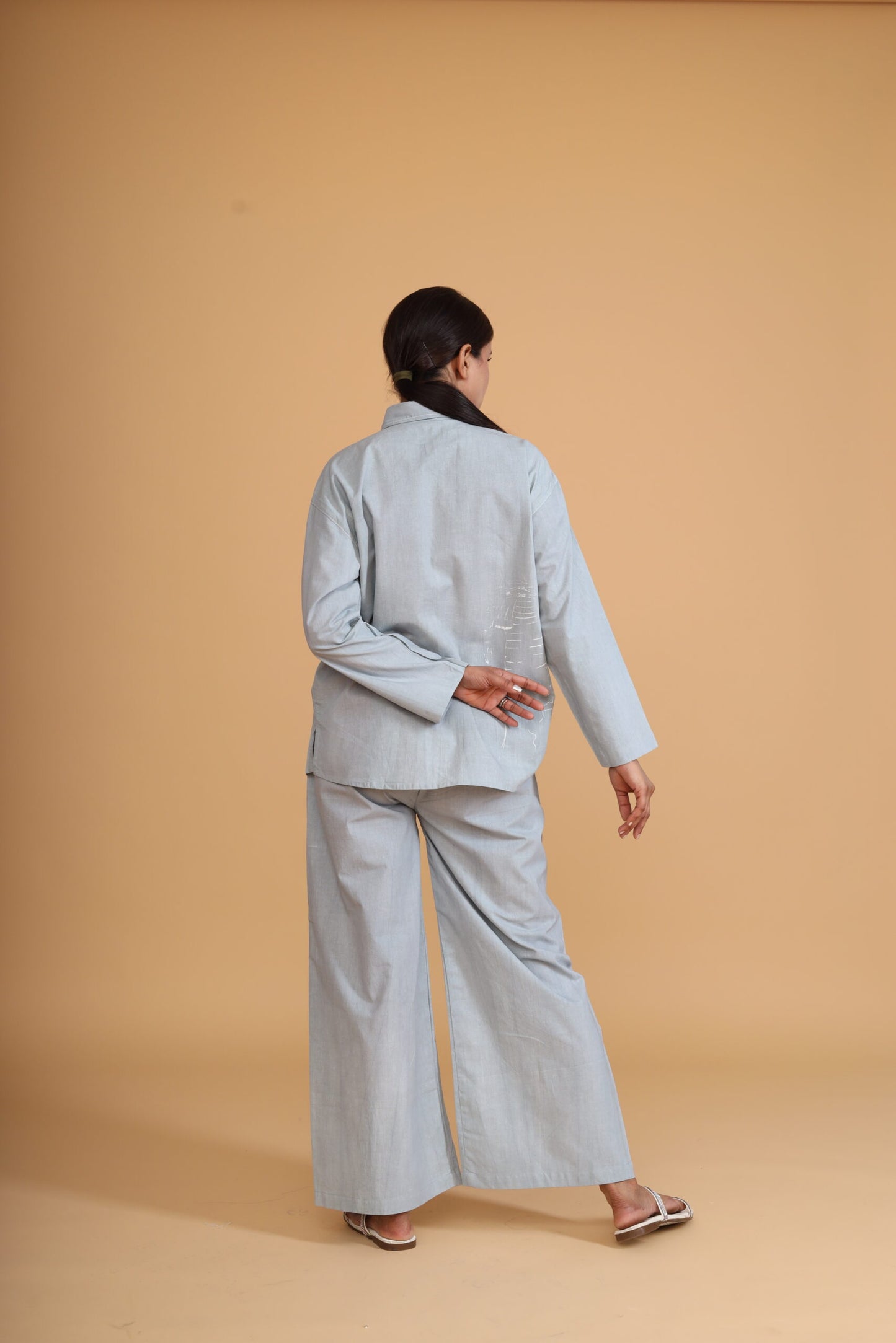 FRONT PLEATED PANT