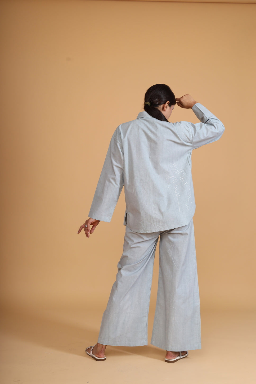 BASIC DETAIL SHIRT CO-ORD (SET OF 2)