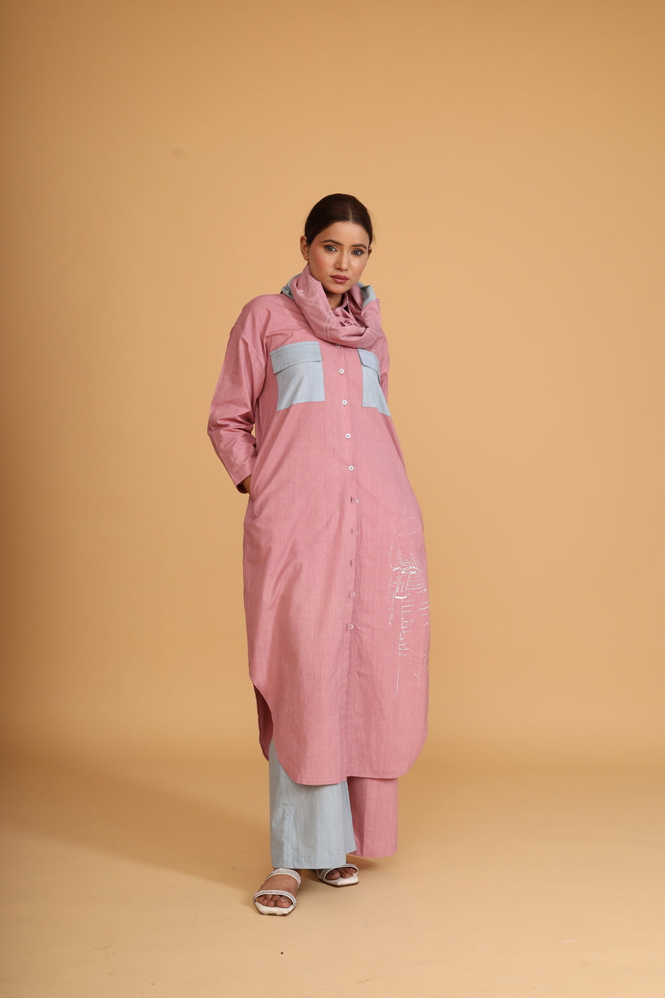 FRONT PATCH POCKET TUNIC