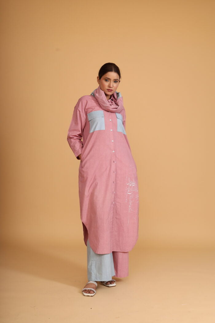 FRONT PATCH POCKET TUNIC CO-ORD (SET OF 2) (Copy)