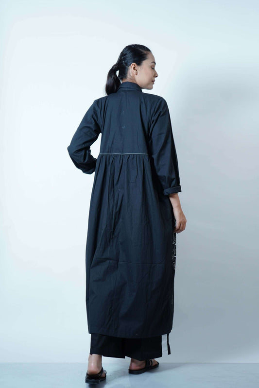 FRONT AND BACK GATHER TUNIC CO-ORD (SET OF 2)