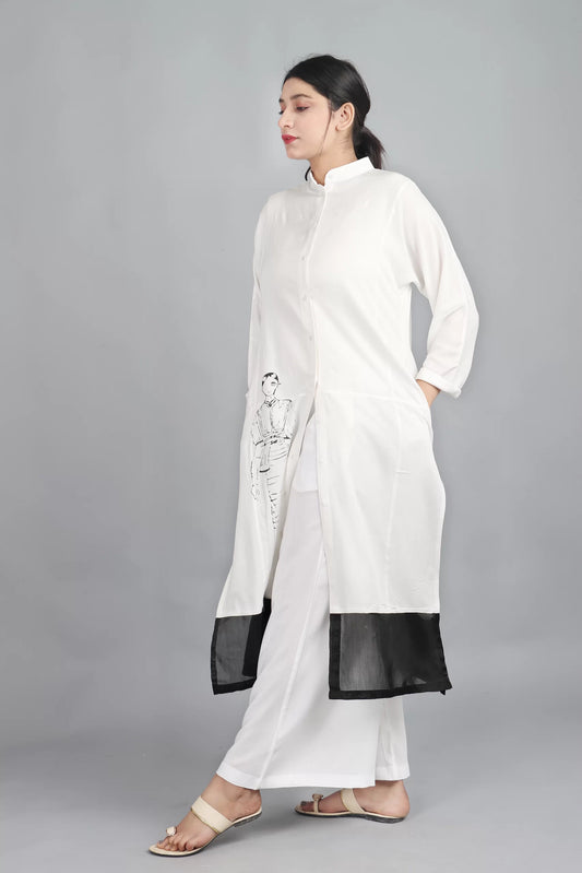 Broad Pant- White
