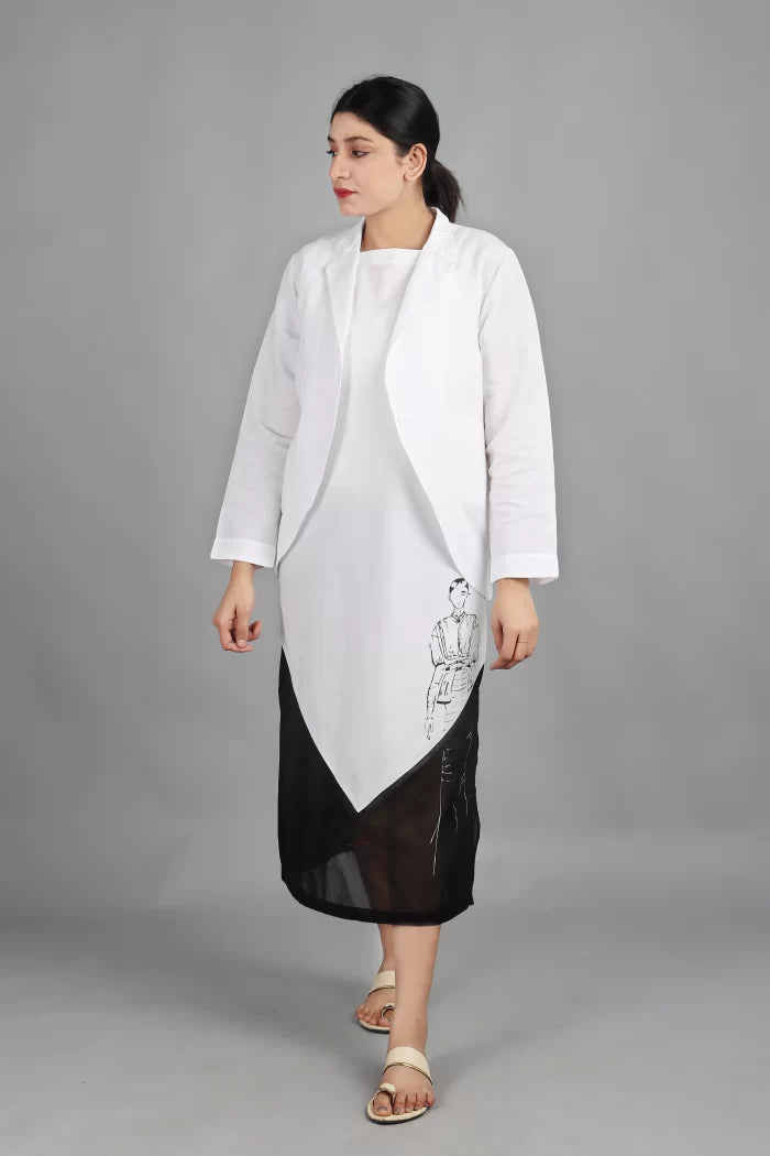 U HEM JACKET CO-ORD (SET OF 2)