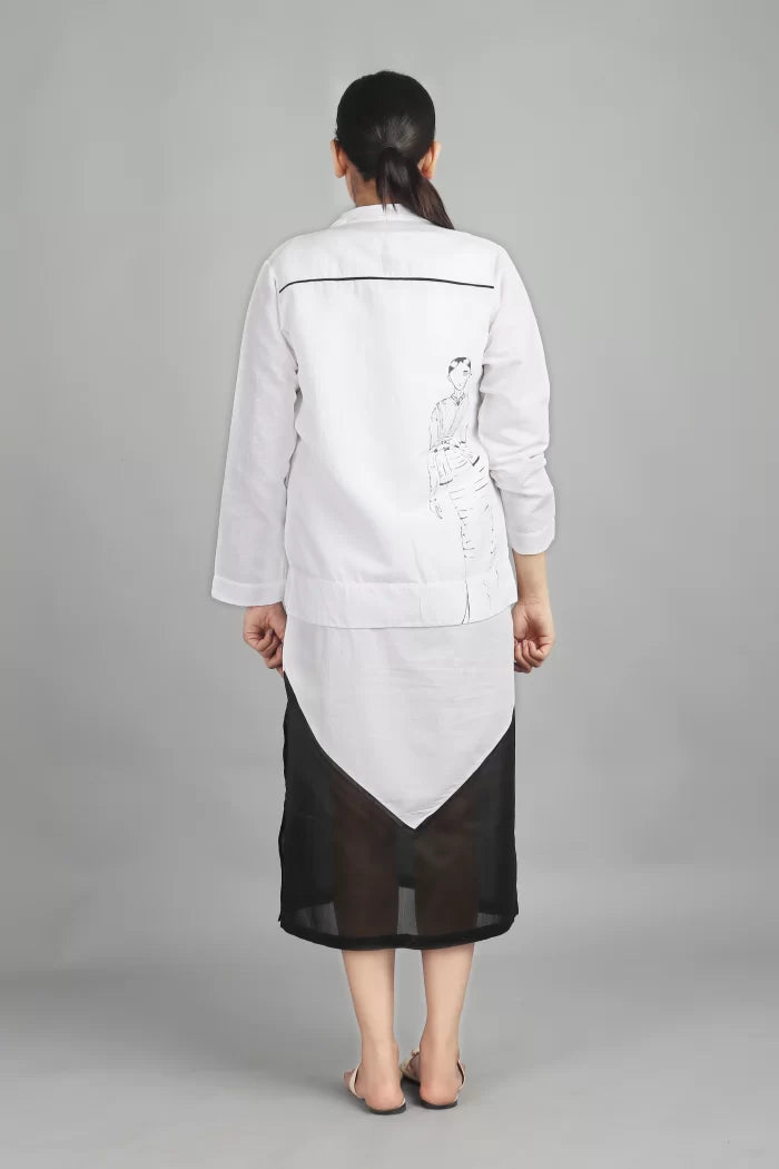 U HEM JACKET CO-ORD (SET OF 2)