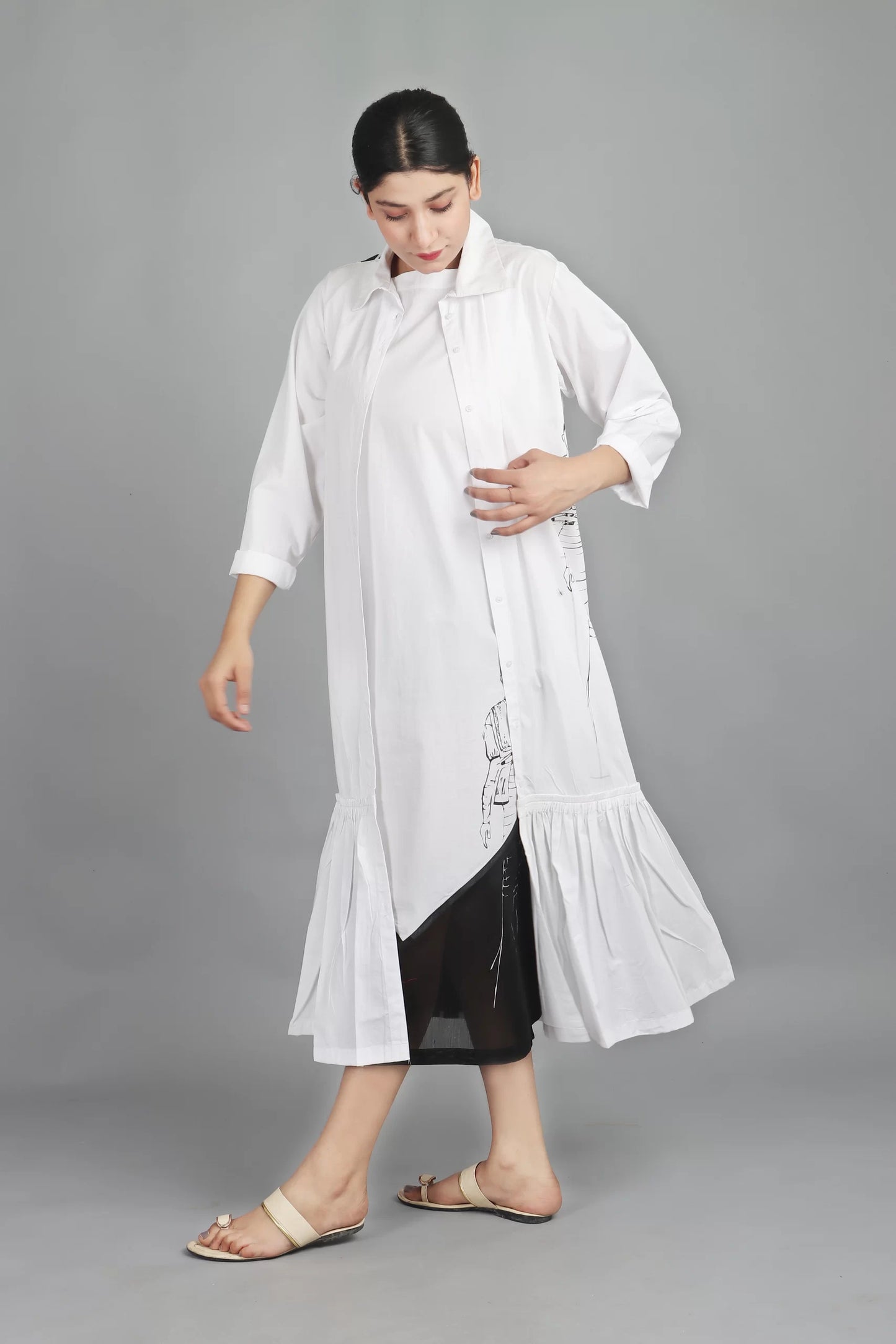 FRILL JACKET CO-ORS (SET OF 2)