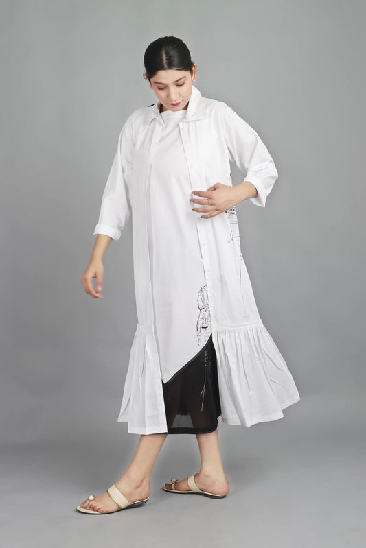 FRILL JACKET CO-ORS (SET OF 2)